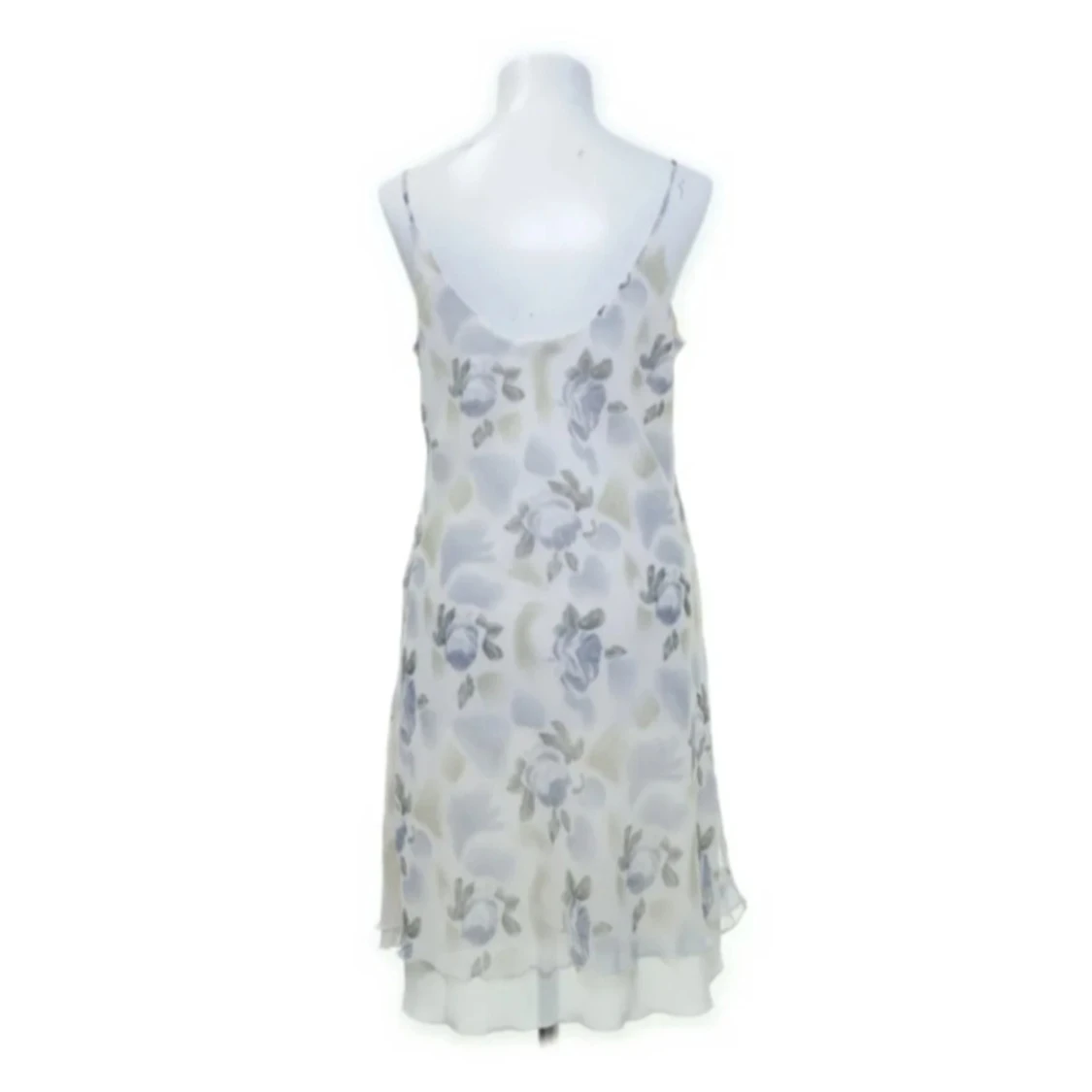 Blommig silkesklänning från N.E.W.O.R.L.D - 1