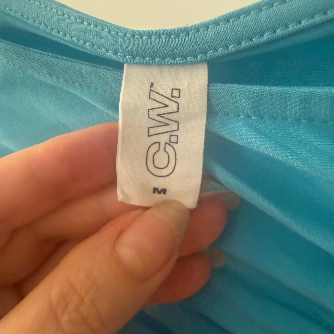 Turkos långärmad topp från C.W. - 3