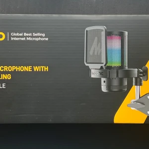 User Manual Maono Internet Microphone - Manualen till Maonos populära internetmikrofon med RGB-belysning, popfilter och justerbar arm. Perfekt för dig som vill ta din streaming, gaming eller podd till nästa nivå! Innehåller tydliga instruktioner och tips för bästa ljudkvalitet.