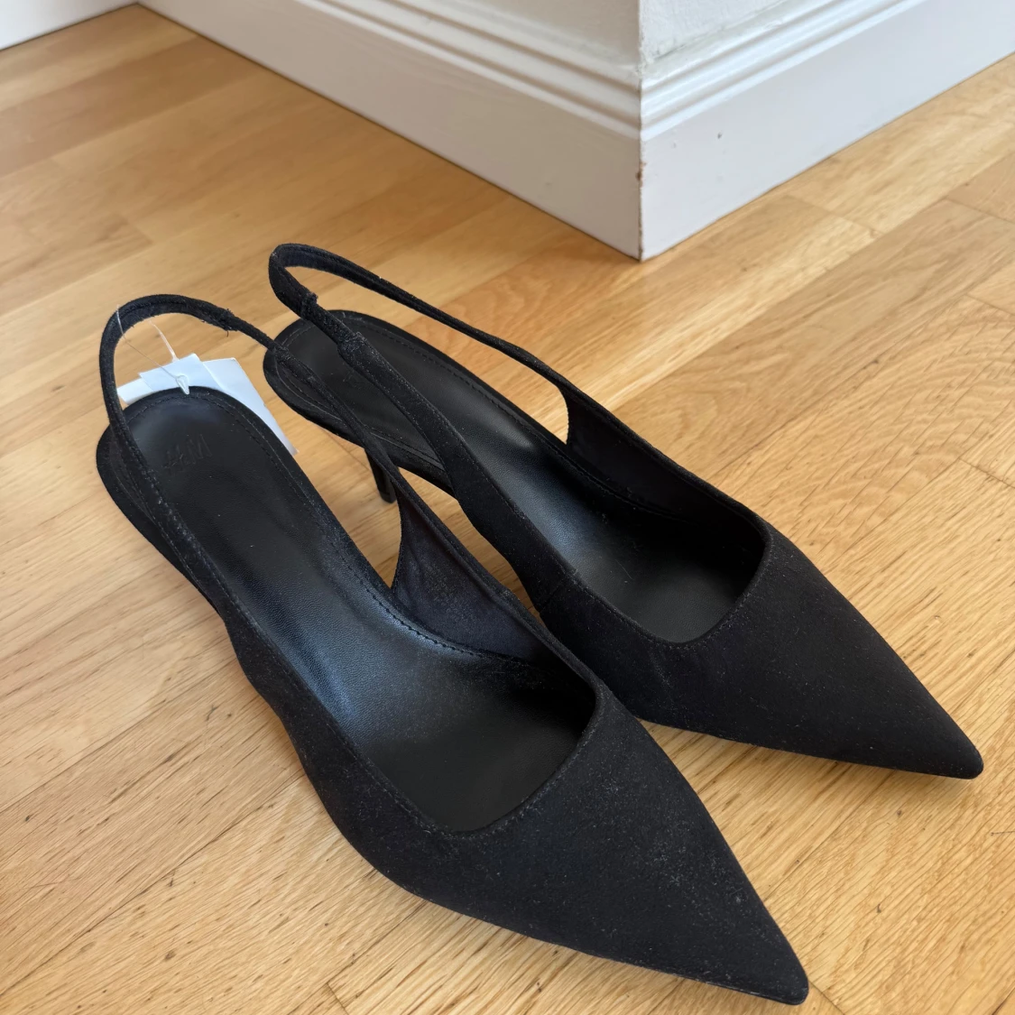 Svarta slingbacks hm - 3
