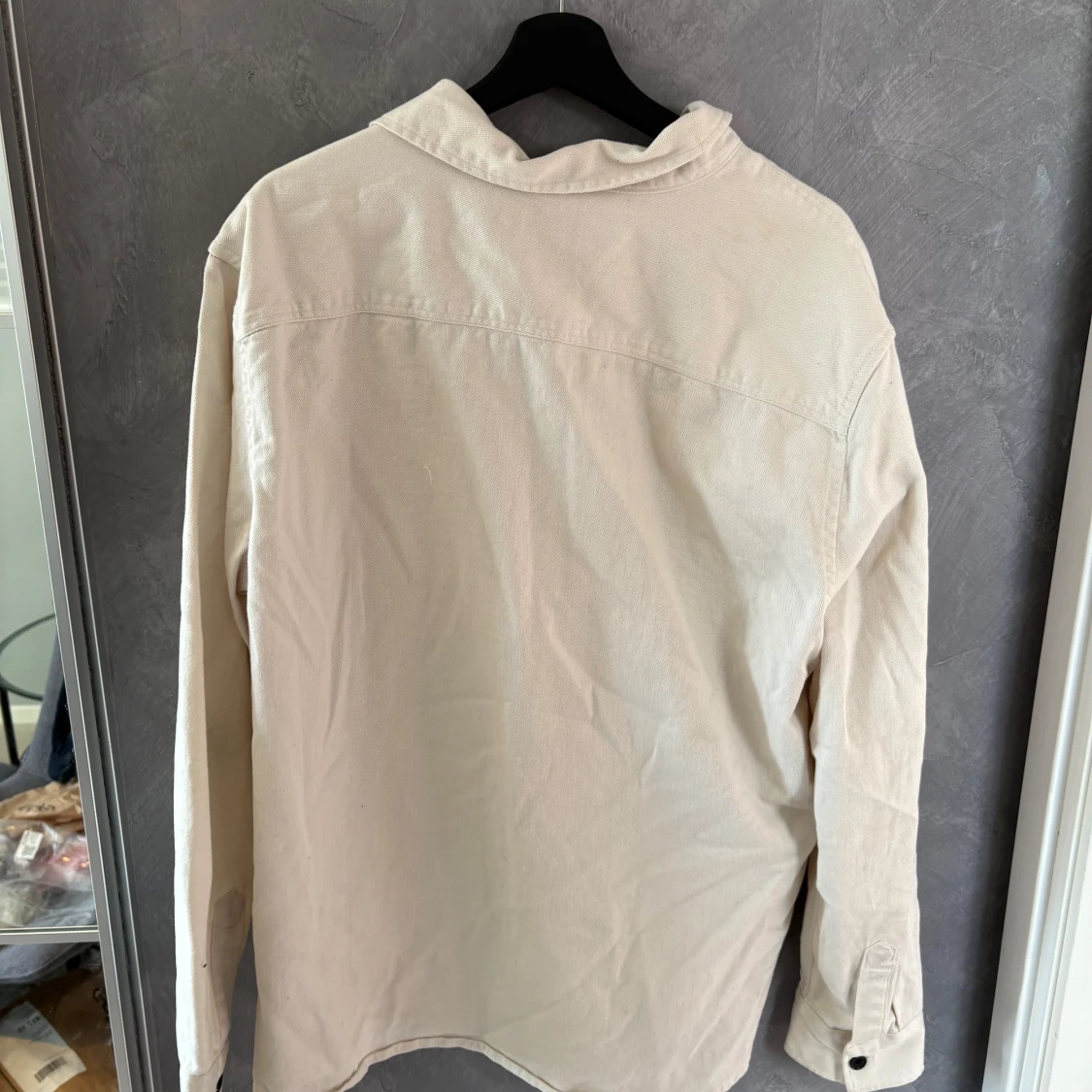 Beige overshirt i manchester - 1