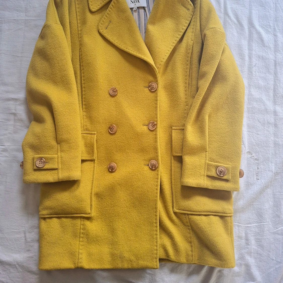 Senapsgul kappa från Noa Noa - 1