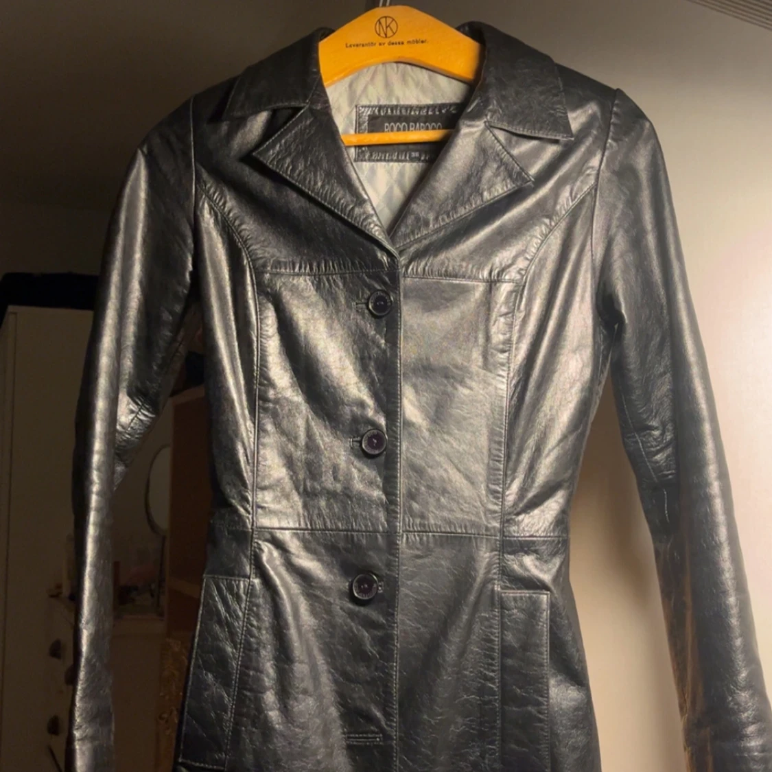 Rocco barocco äkta läder jacka - 2