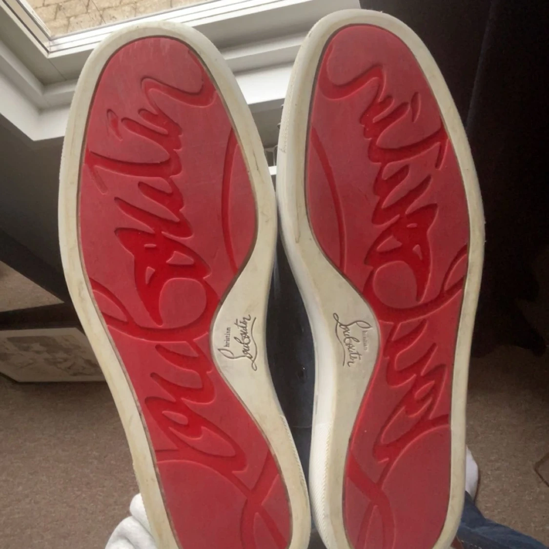 Christian Louboutin Mörkblå Louis Sneaker - 2