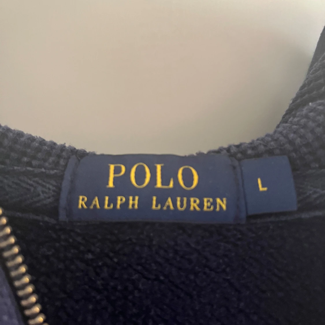 Mörkblå zip hoodie från Polo Ralph Lauren - 1