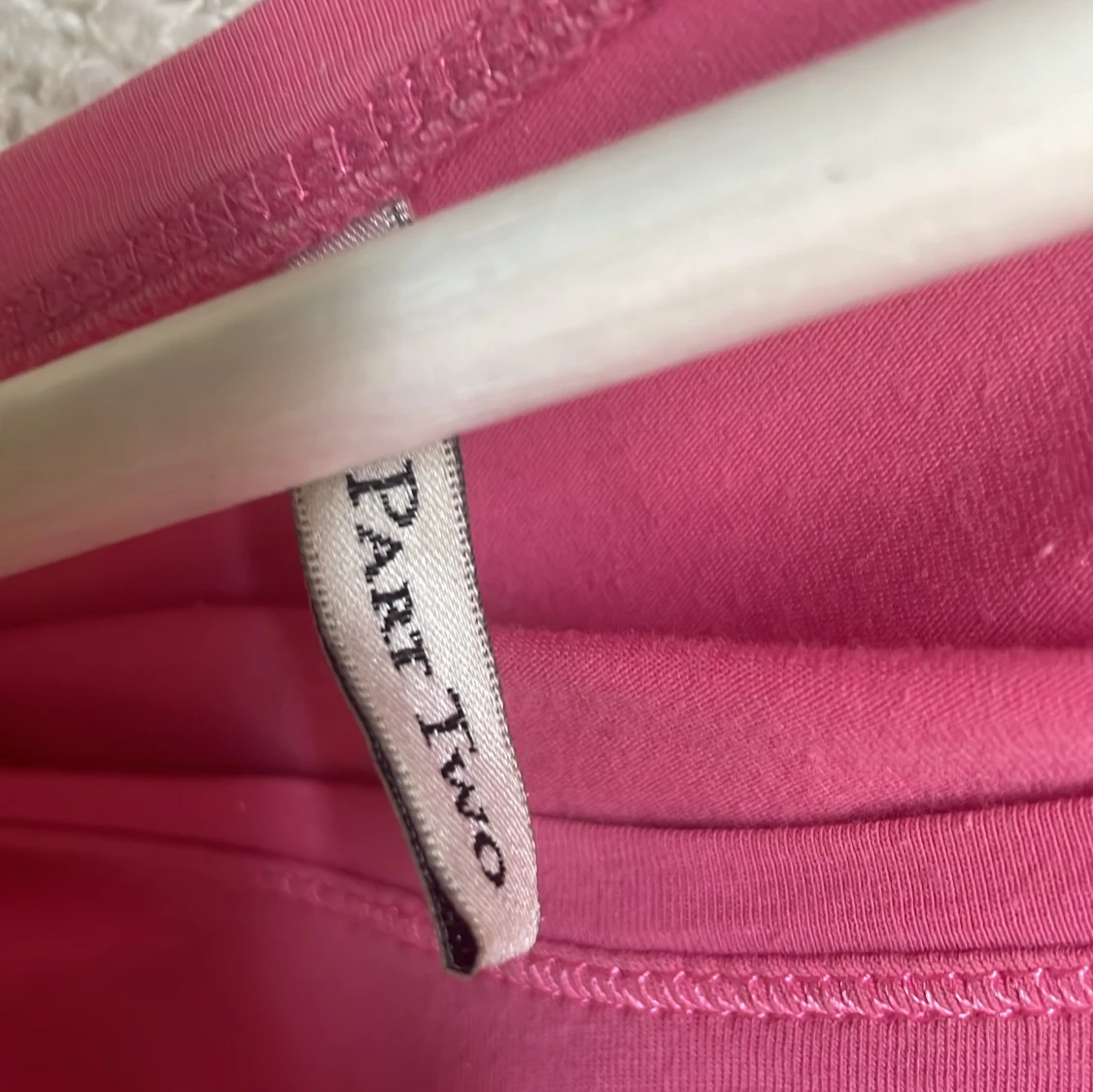 Rosa långärmad topp från Part Two - 2