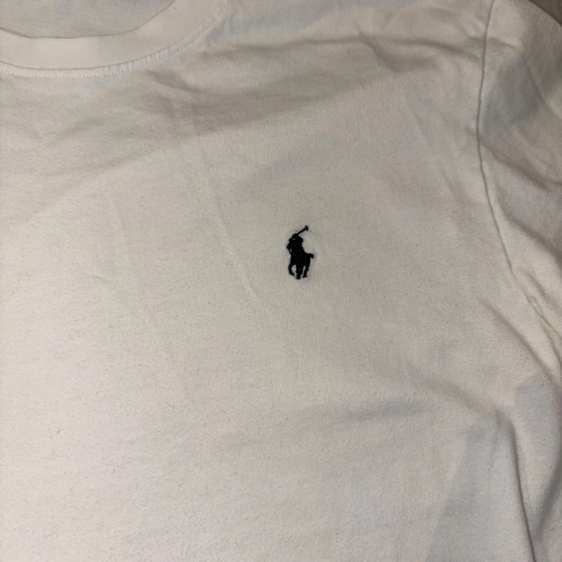 Vit långärmad tröja från Polo Ralph Lauren - 1
