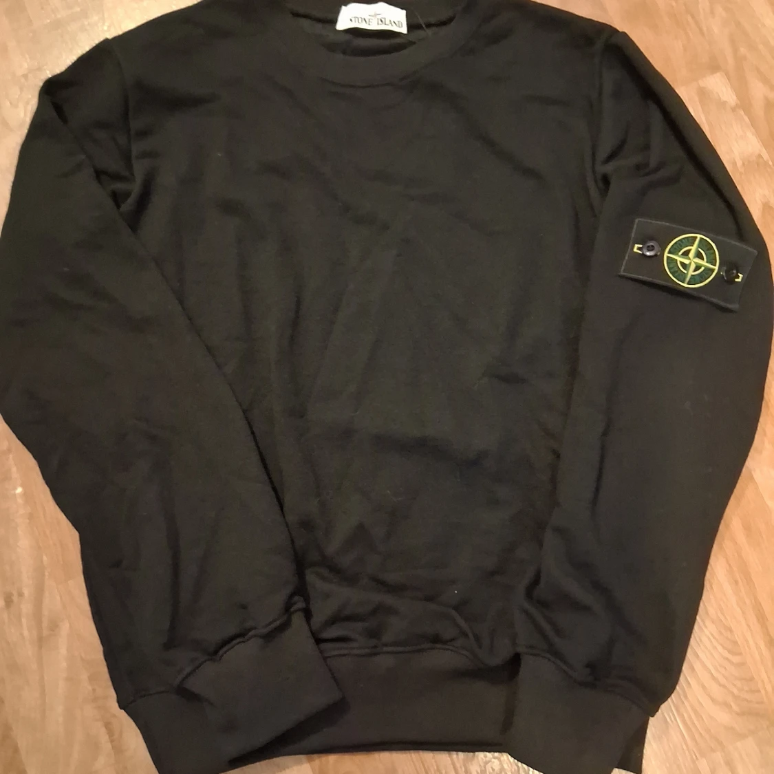 Svart sweatshirt från Stone Island