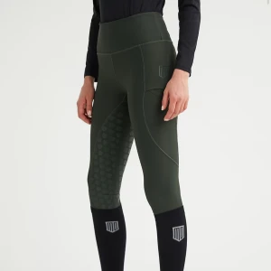 Mörkgröna ridleggings från Maya Delorez - HELT NYA !!! mörkgröna ridleggings från Maya Delorez med hög midja . I storlek S men passar xs & xxs också 💚🙏🏼Nypris är 899 