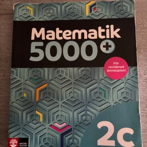 Matte 2c - Matte 2c bok, bra skick med alla sidor och inga skador 