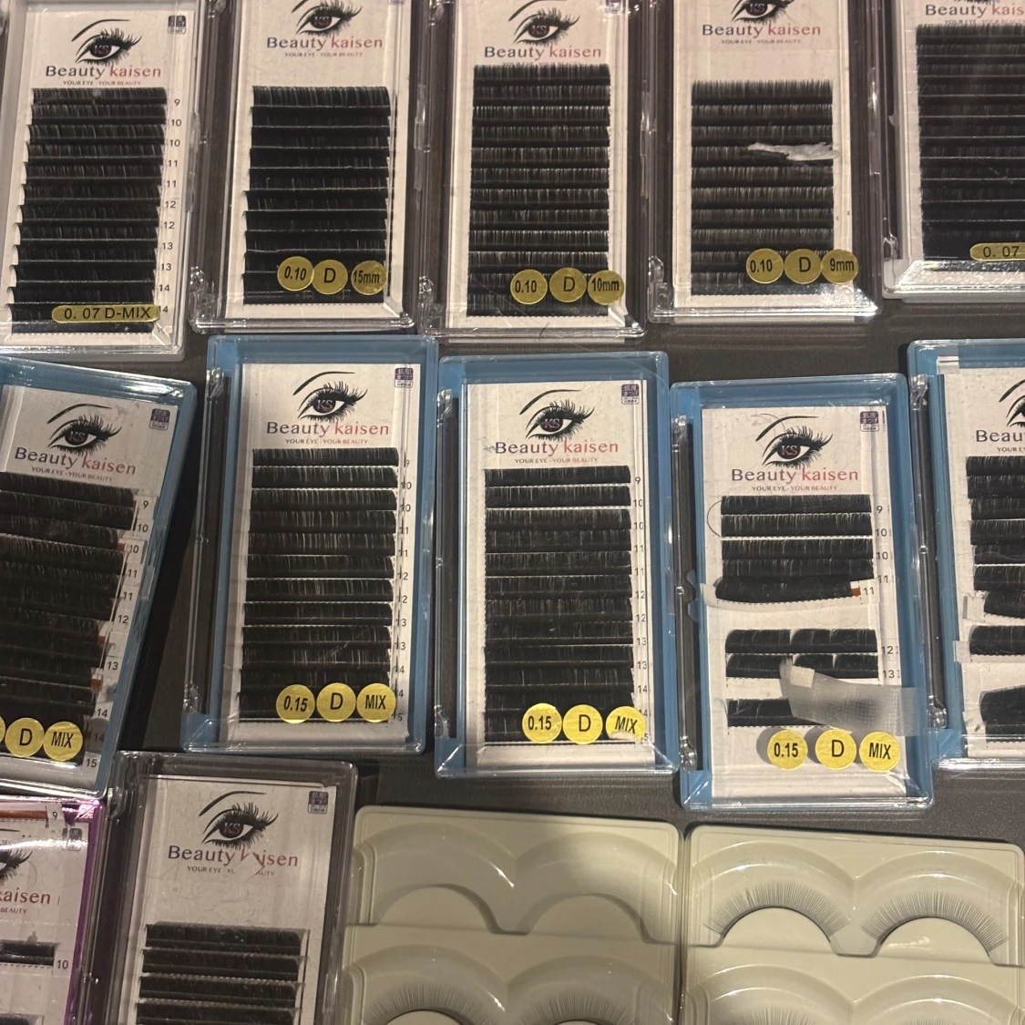 Stort kit för fransförlängning - 1