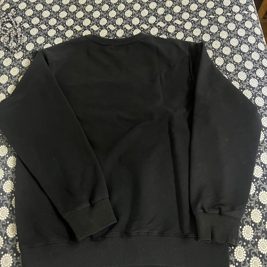 Svart Nike Air sweatshirt med röd logga - 1