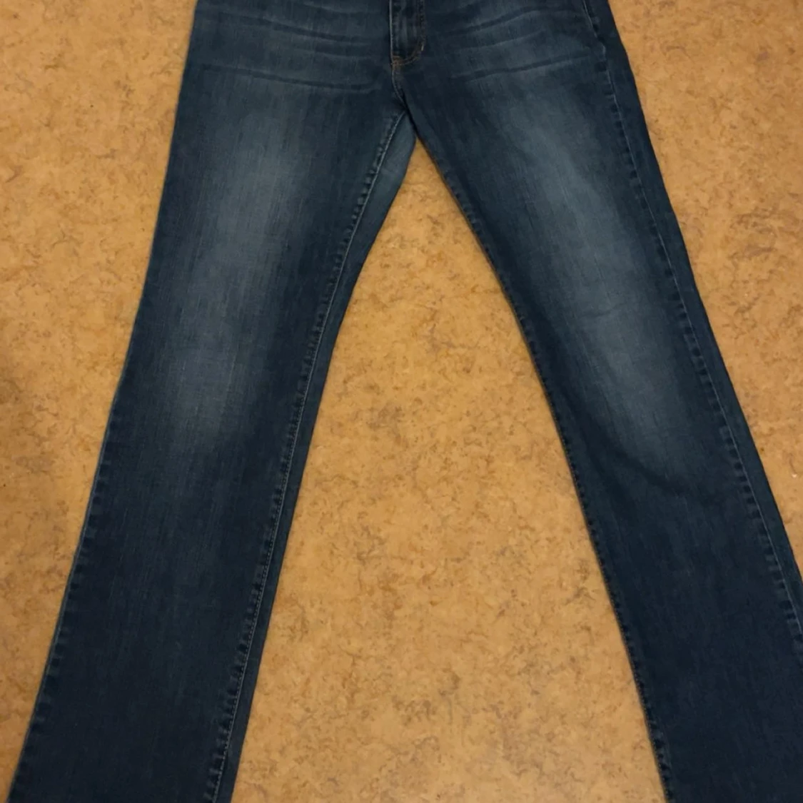 Replay blå jeans med broderade fickor