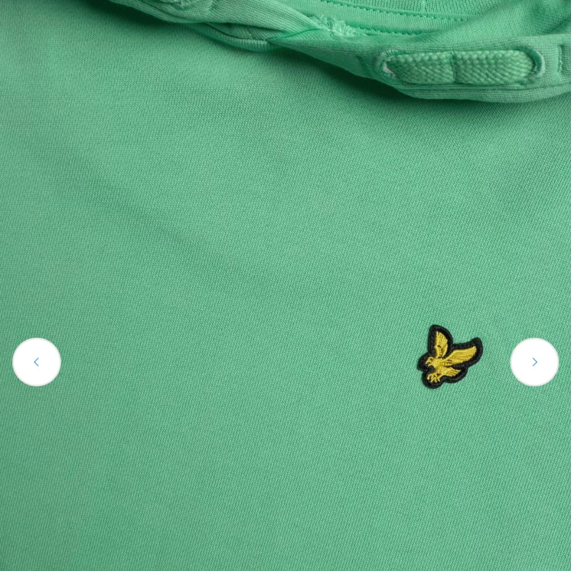 Mintgrön hoodie från Lyle & Scott - 3