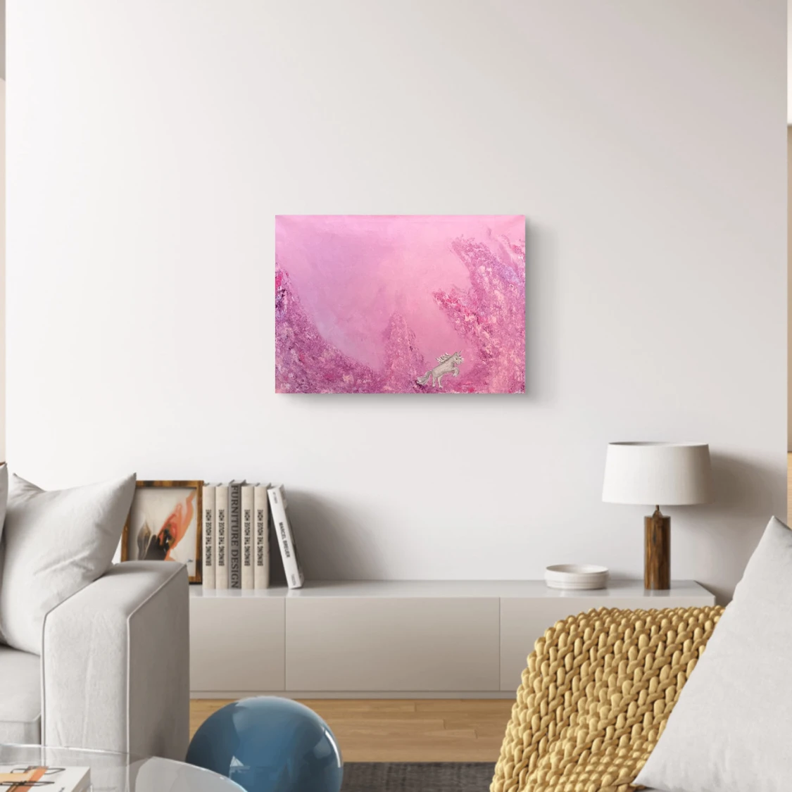 Akryltavla-abstraktkonst - 3