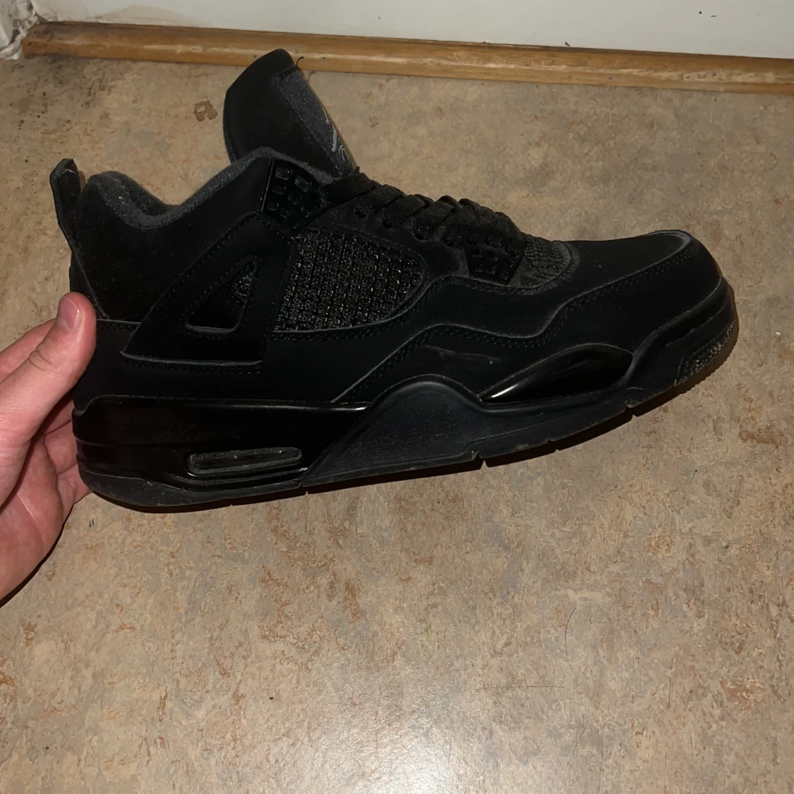 Svarta Nike Air Jordan 4 sneakers - 2