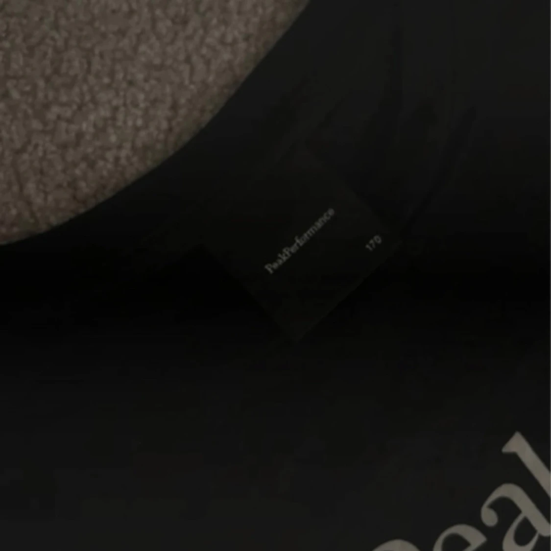 Svart Peak Performance t-shirt - 2