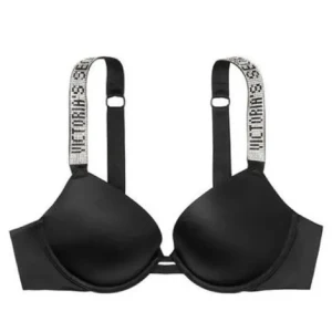 Victoria secret bh  - En svart Victoria secret push up  bh med diamanter på banden i storlek 75 B men passar på mig som är 80 B har köpt begagnad för 800 vissa diamanter har ramlat av, skriv till mig om du vill ha mer information eller bilder. Pris går att diskutera💕