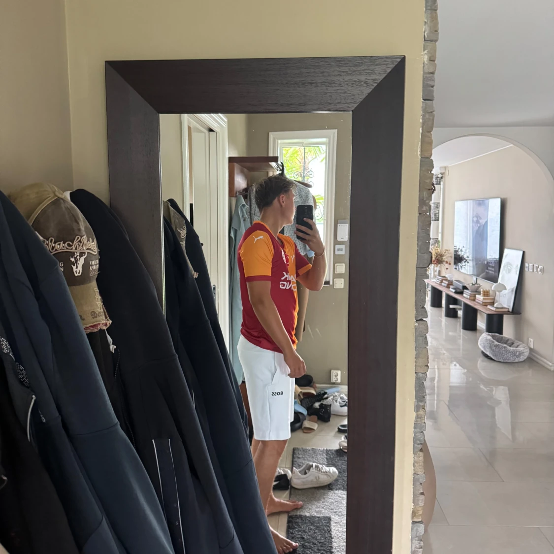 Galatasaray fotbollströja Puma röd/gul - 3