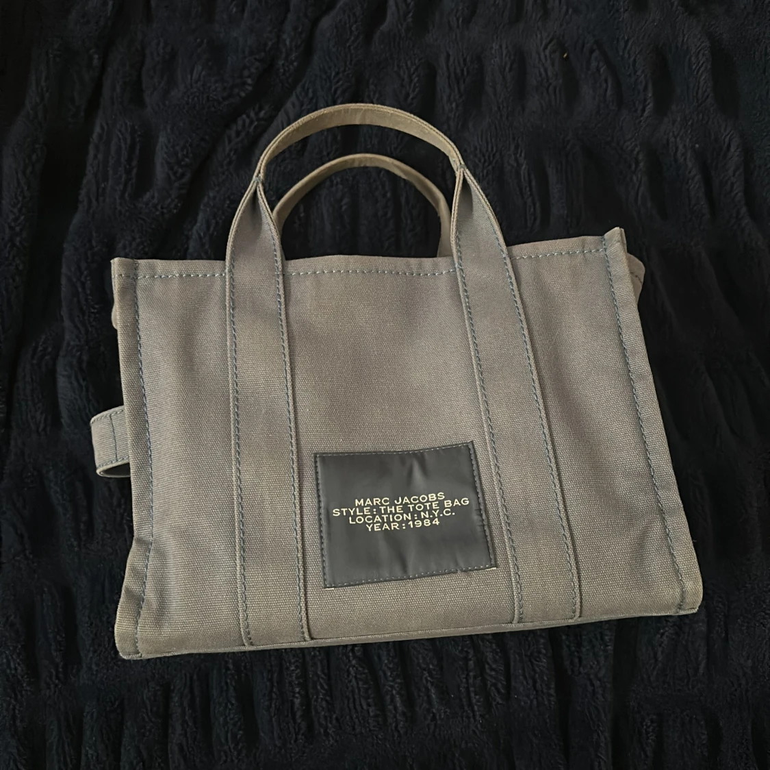 BLÅ TOTE BAG FÅRN MARC JACOBS - 1