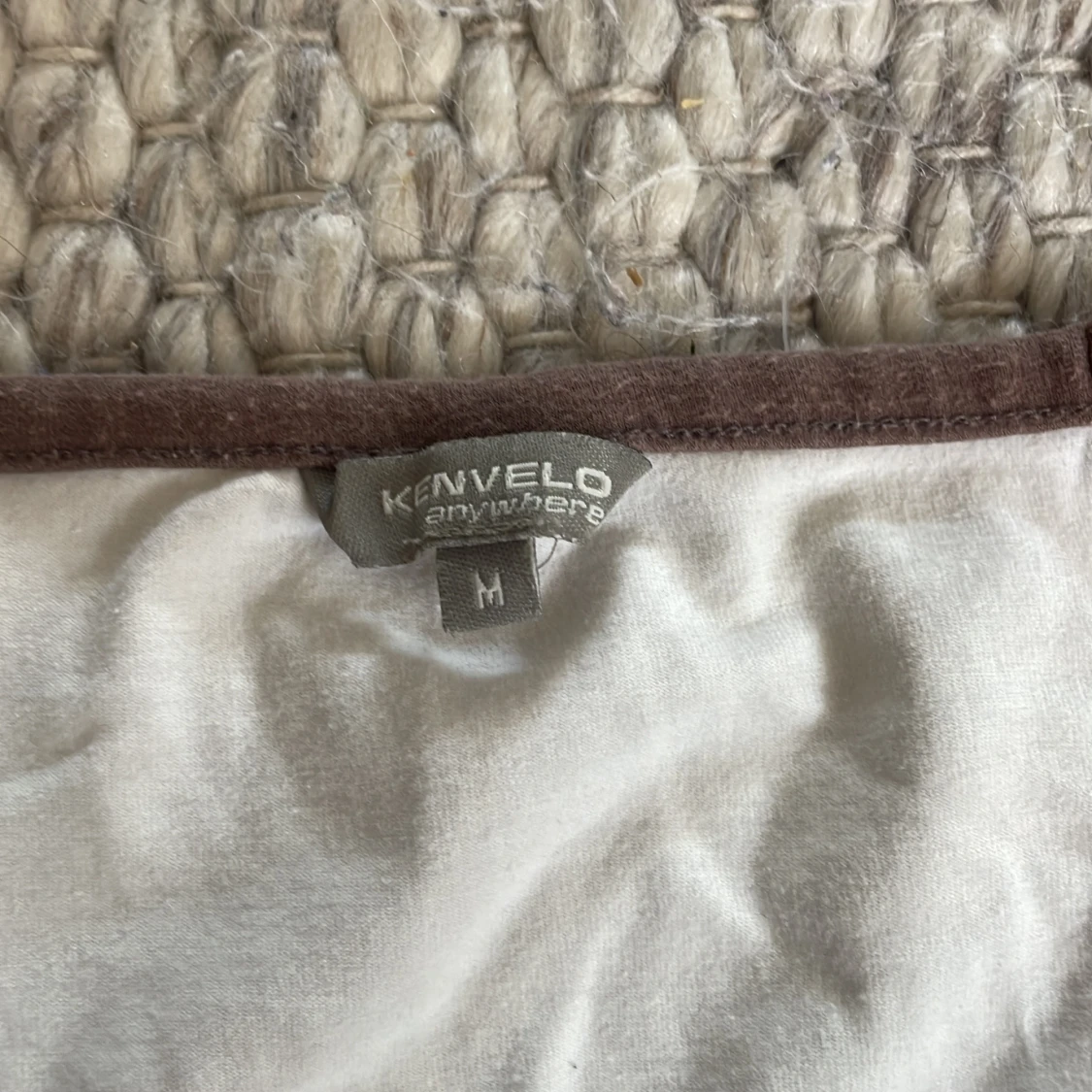 Patchwork långärmad topp från Kenvelo - 3