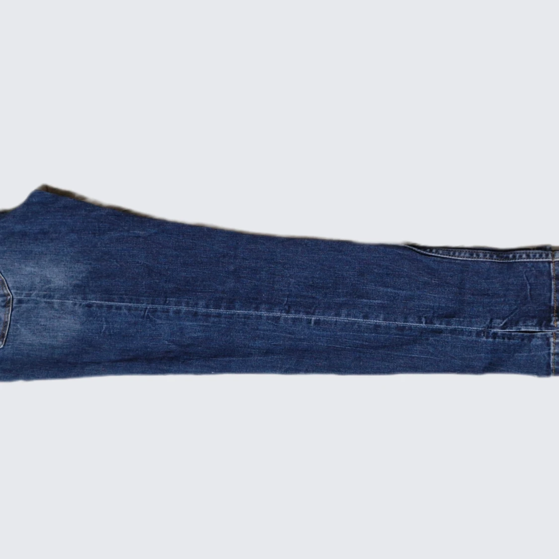 Blå jeans med straight fit från Zara - 2