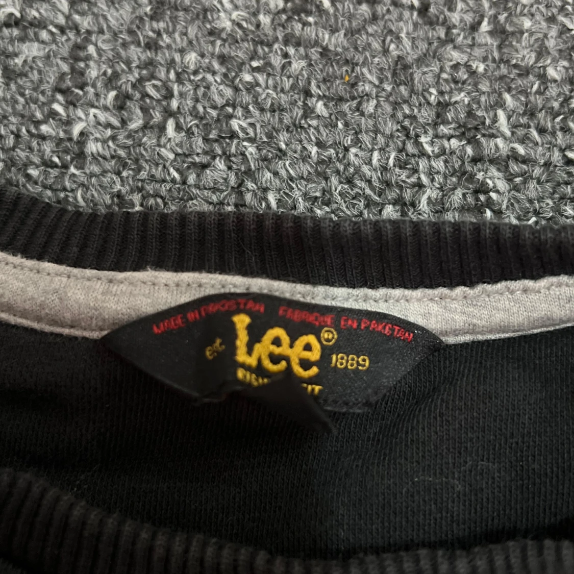 Svart långärmad tröja från Lee - 2