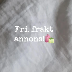 Fri frakt  - Att nyttja med allt på sidan!🫶🏼