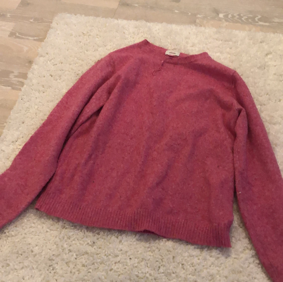 Rosa stickad tröja från Vero Moda