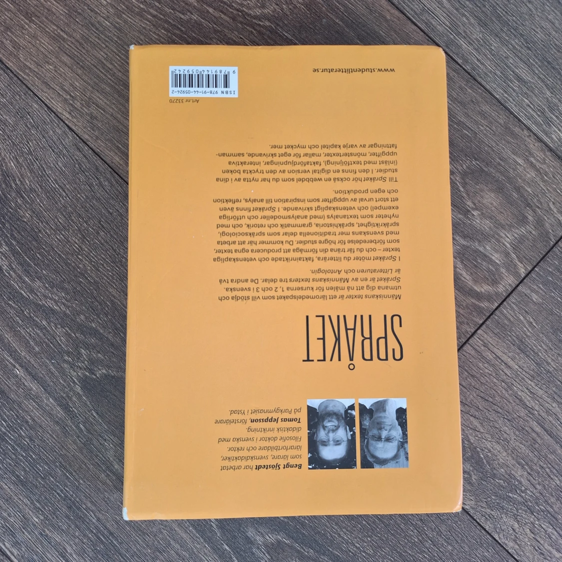 Språket: Människans texter - 1