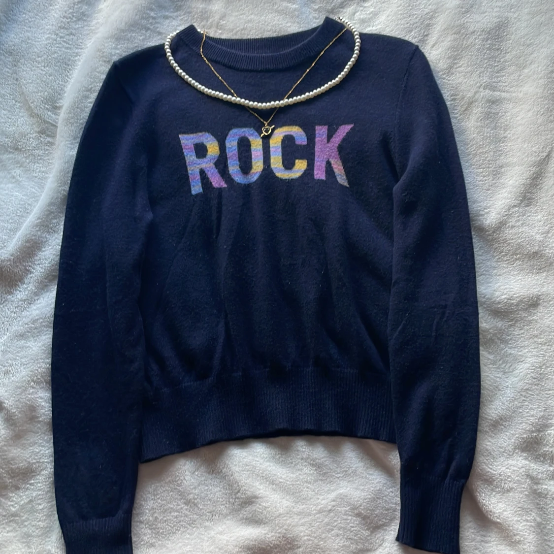 Mörkblå kashmirtröja Zadig & Voltaire - 1