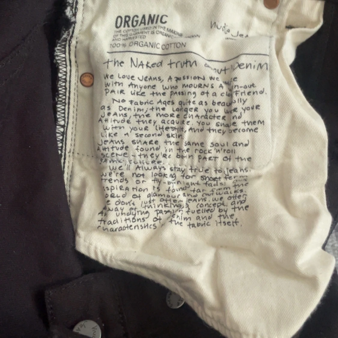 Svarta jeans från Nudie Jeans 30/34 - 3