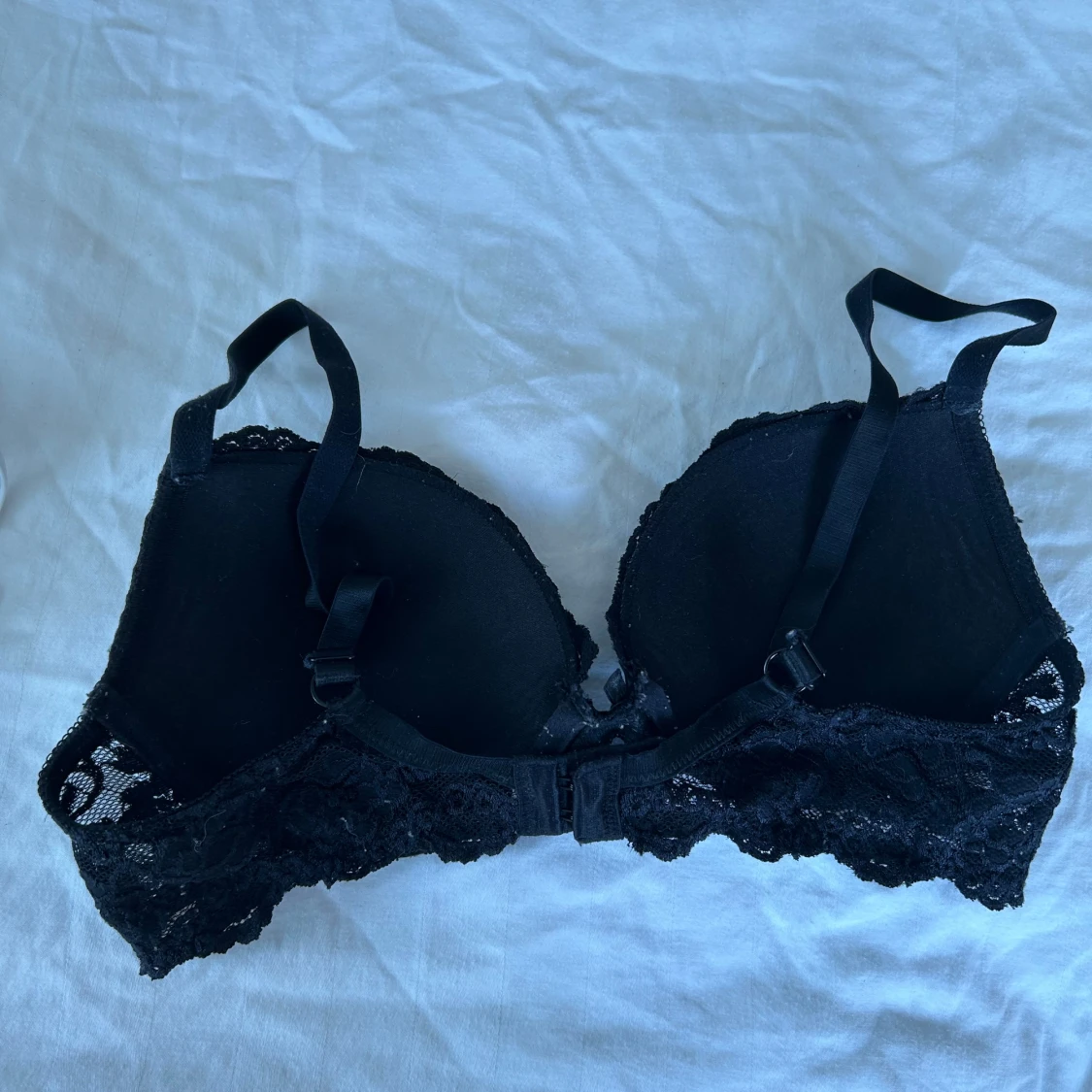 Svart spetsig bh - 1