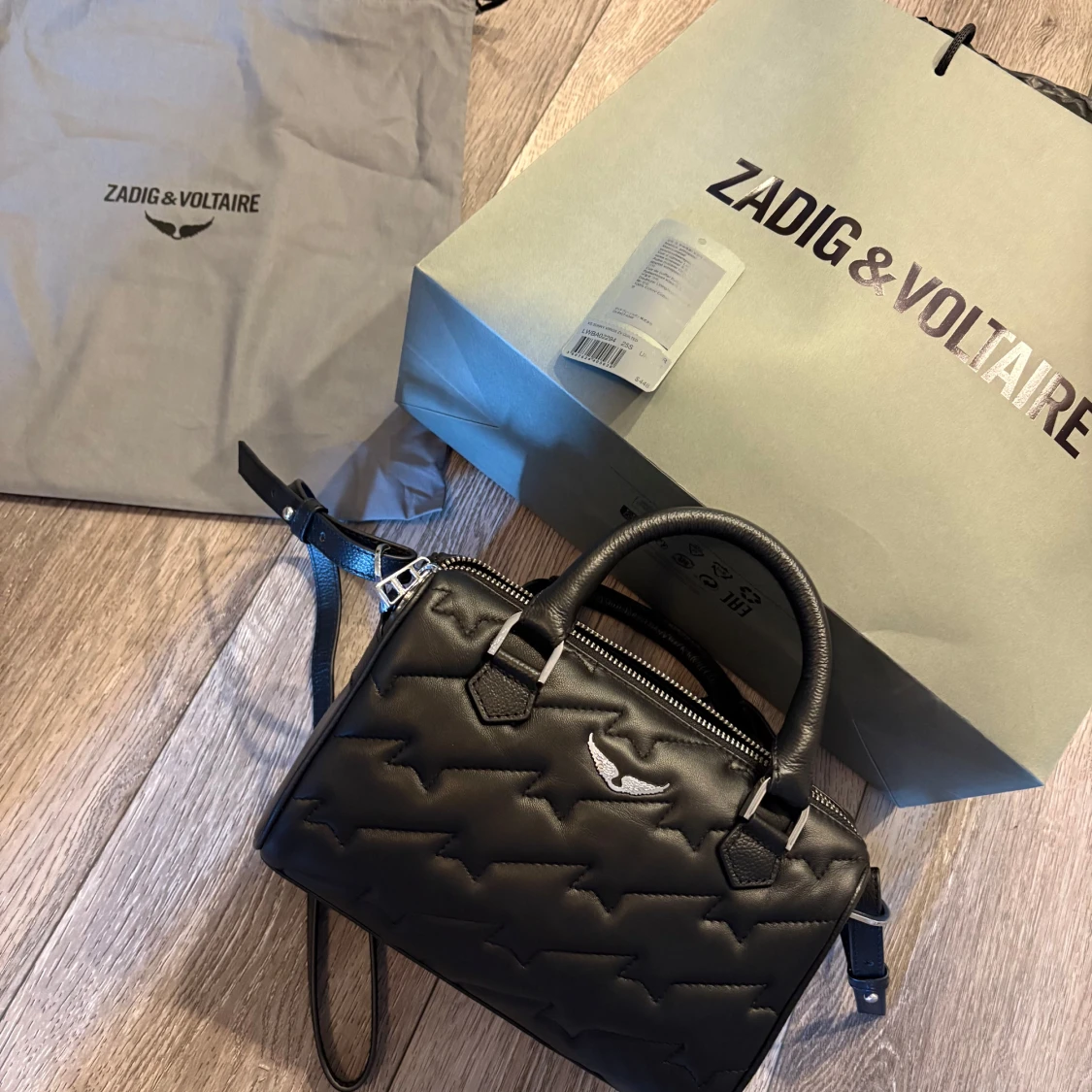 Svart handväska Zadig & Voltaire skinn - 2