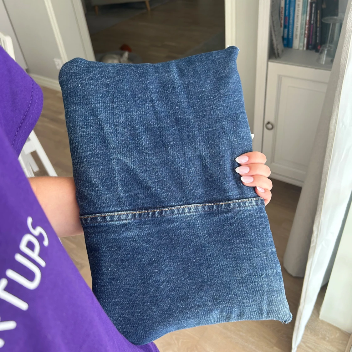 Datorväska i jeans - 2