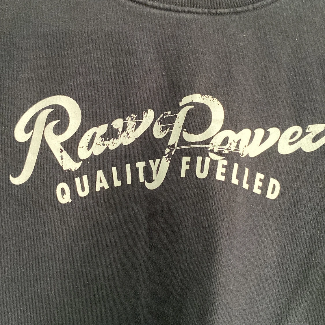 Mörkblå sweatshirt Raw Power S - 2
