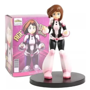 My Hero Academia Uraraka figur - Säljer en anime figur den svarta plattformen hon står på är borta men jag kommer inkludera den i köpet om jag hittar den tills des😭 lådan har jag kvar dock👍