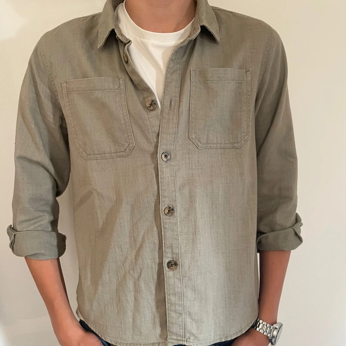 Grön overshirt / skjorta