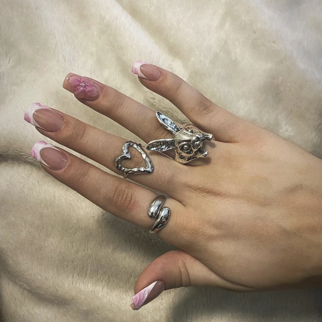 Snygga ringar i guld och silver  - 3