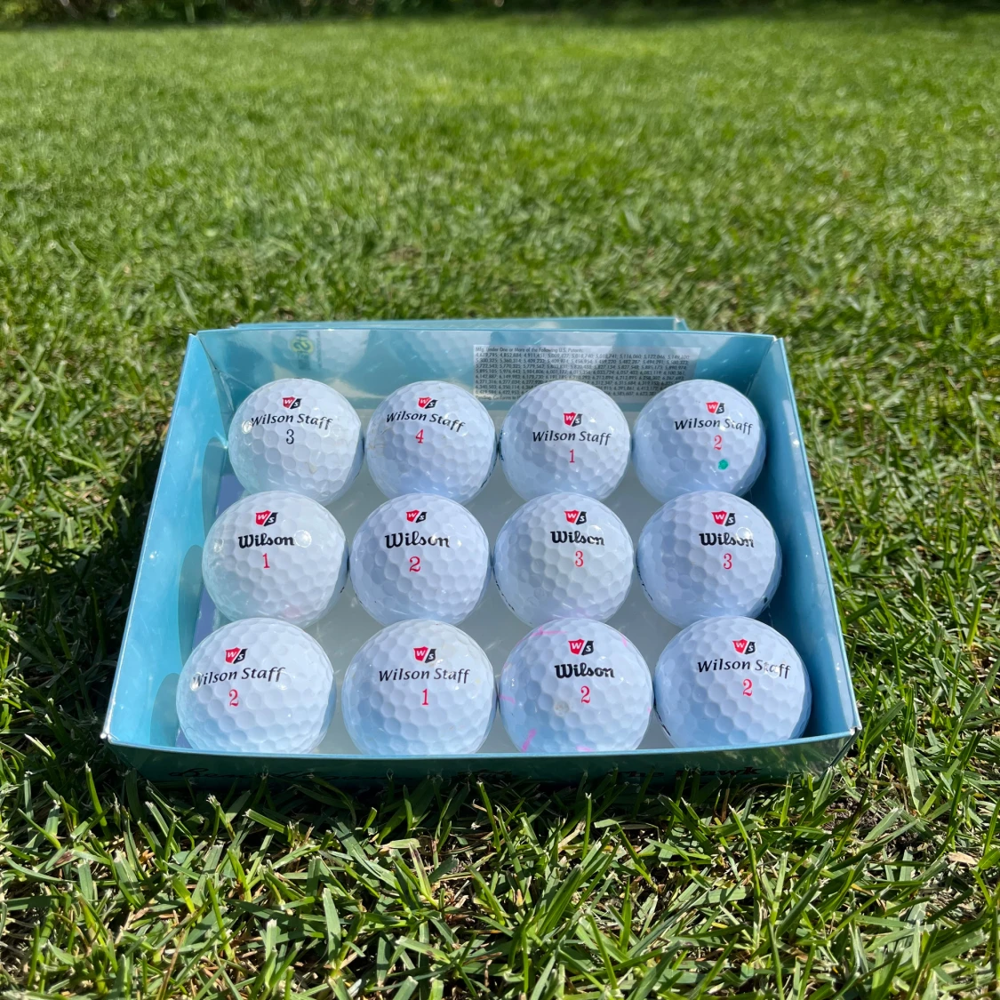 Wilson Staff golfbollar 