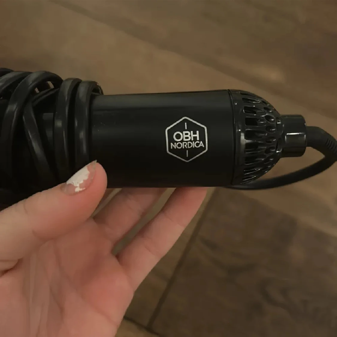 OBH Nordica varmluftsborste svart - 1