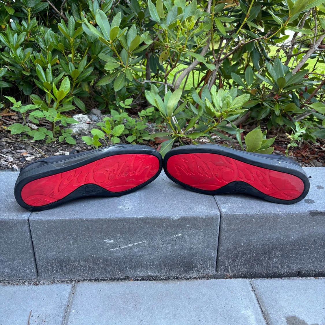 Christian Louboutin svarta sneakers - 3