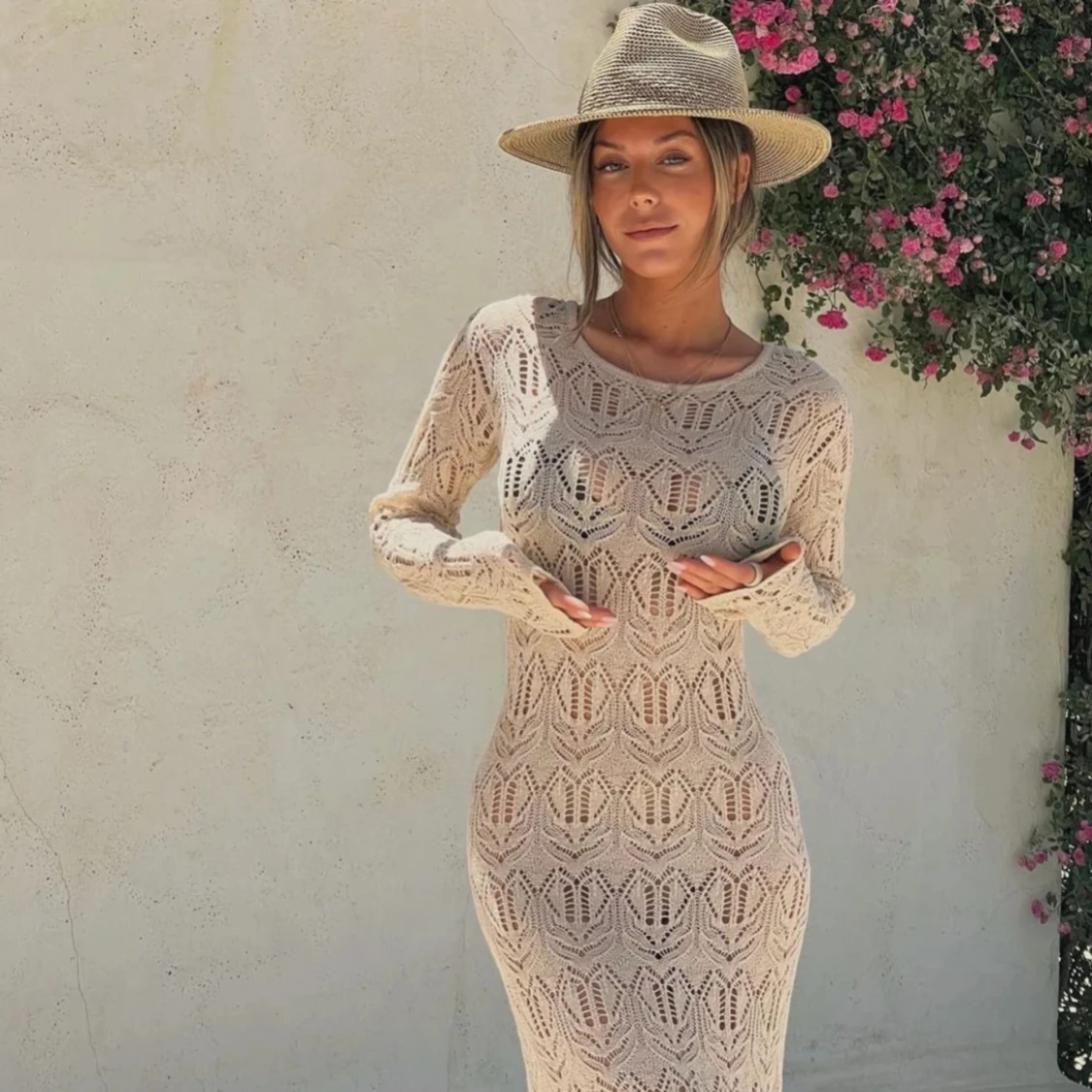 Bianca x Ginatricot strandklänning