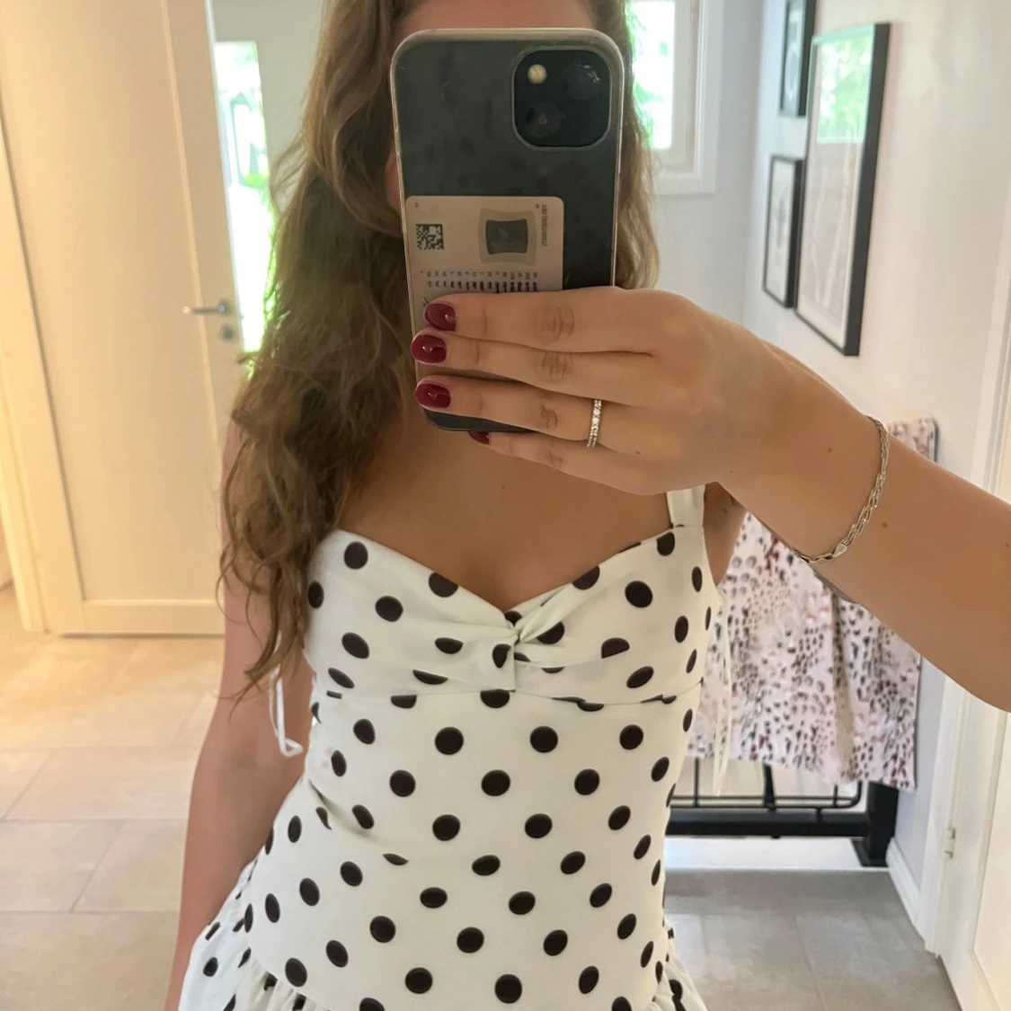 Polka dot klänning Zara - 91