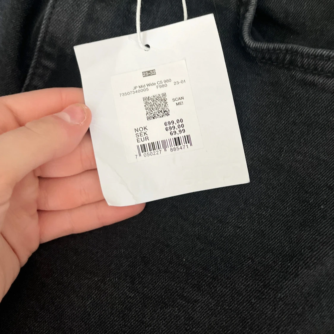 Svarta jeansbyxor - 1