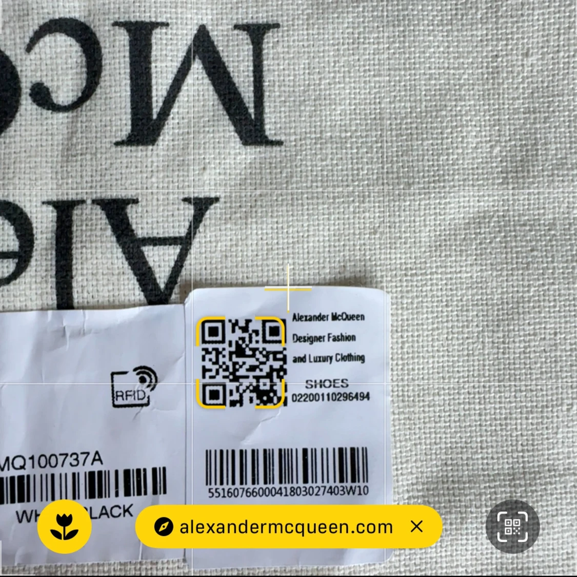 Vita Alexander McQUEEN Skor⭐️ - 4