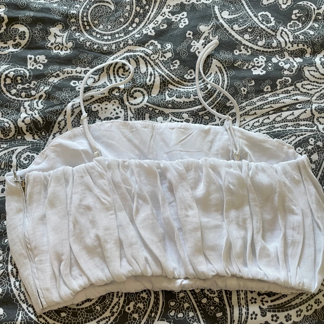 Vit linnetopp från H&M - 1