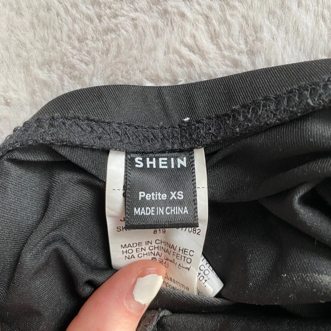 Svart långkjol från Shein - 2