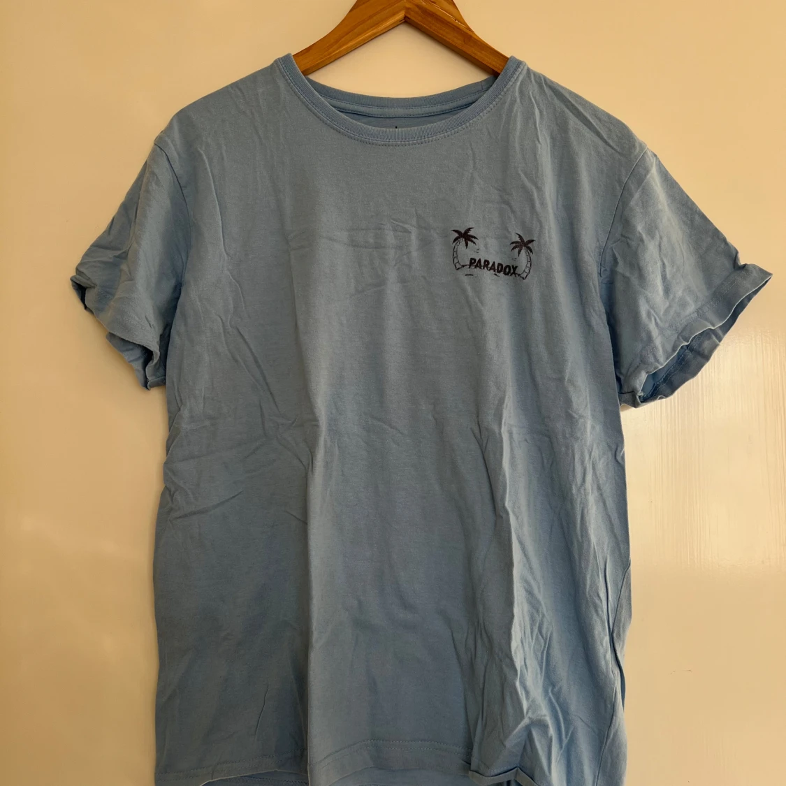 Blå t-shirt från Paradox Skateboards