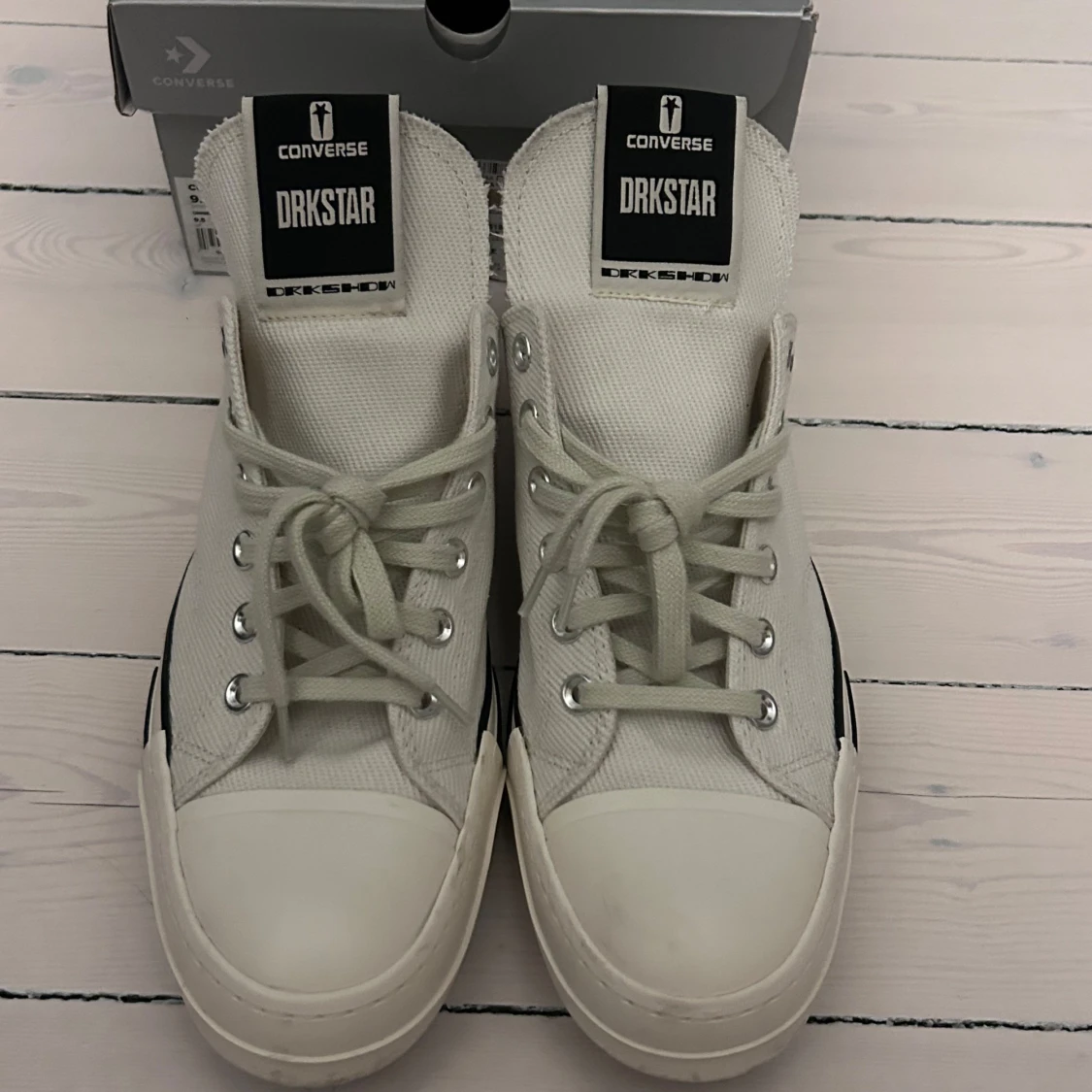 Converse X Rickowens DRKSHDW vita sneakers
